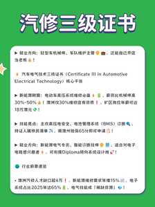 汽修证书13 汽修证书13