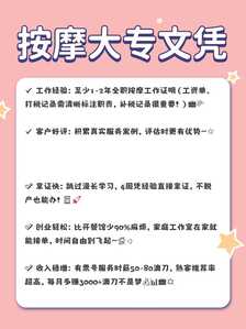 按摩证书2