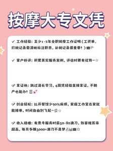 按摩证书2