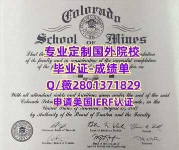 58科罗拉多矿业学院